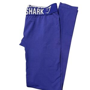 Gymshark Purple Leggings, thick waistband, Size M